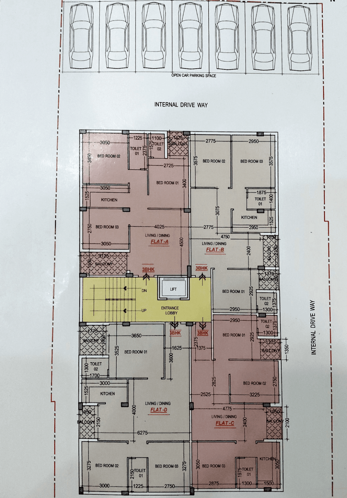 SJ Monohara - Fourth Floor Plan