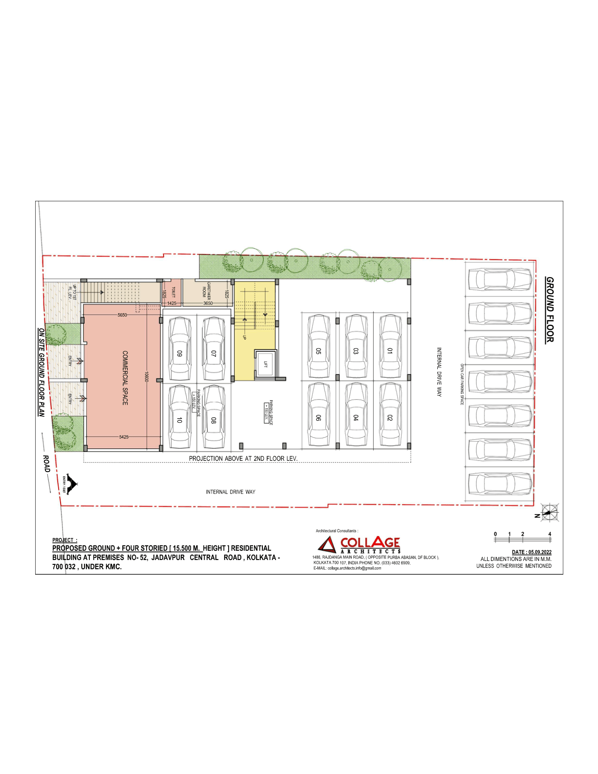 SJ Monohara - Ground Floor Plan