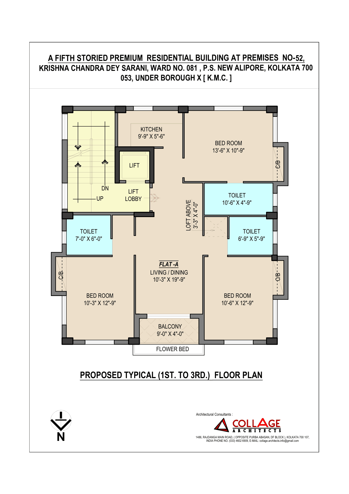 Fifty Two - Typical Floor (1st-3rd)
