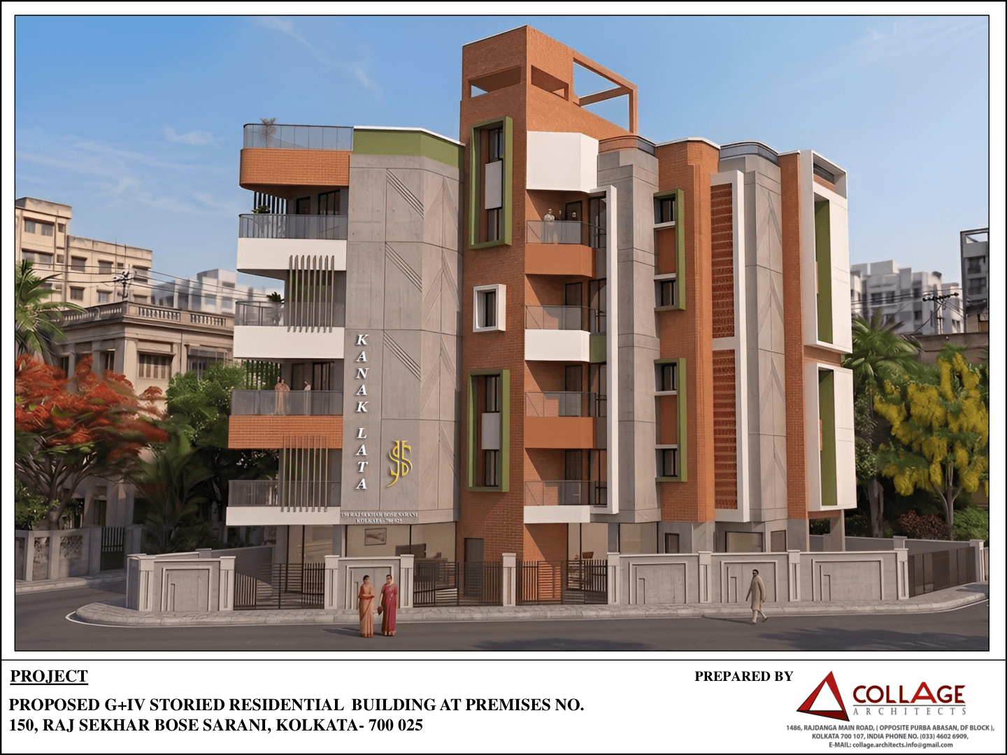 SJ Kanaklata - Front Elevation